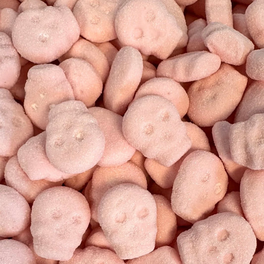 -4oz Foamy Sour Strawberry Skulls